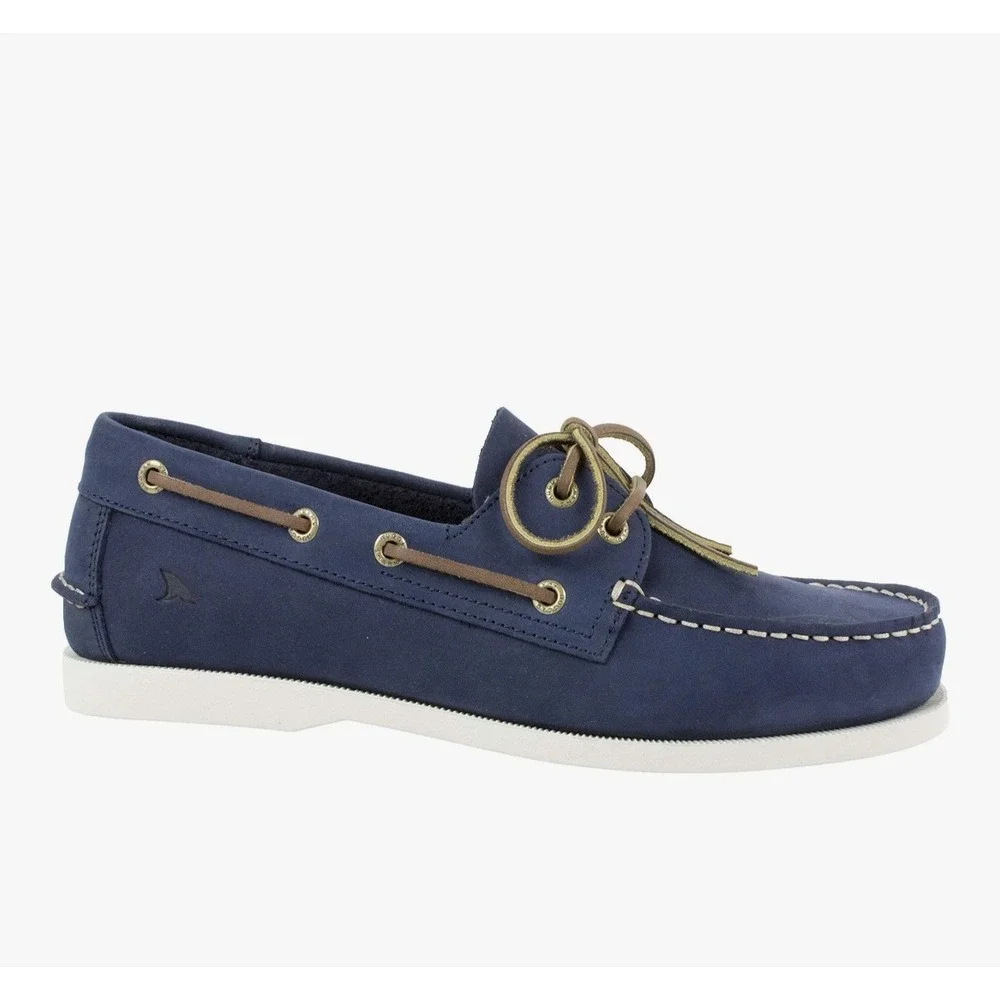 NEW Rugged Shark Men's Classic‎ Boat Shoes, Genuine Leather size 11.5